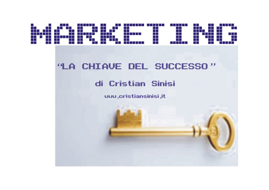 master di marketing e strategia 