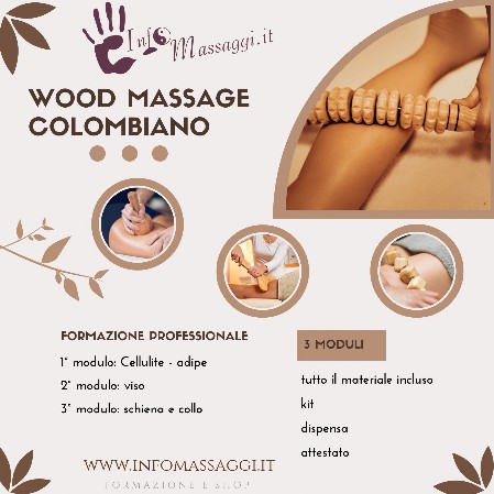 wood massage - colombiano
